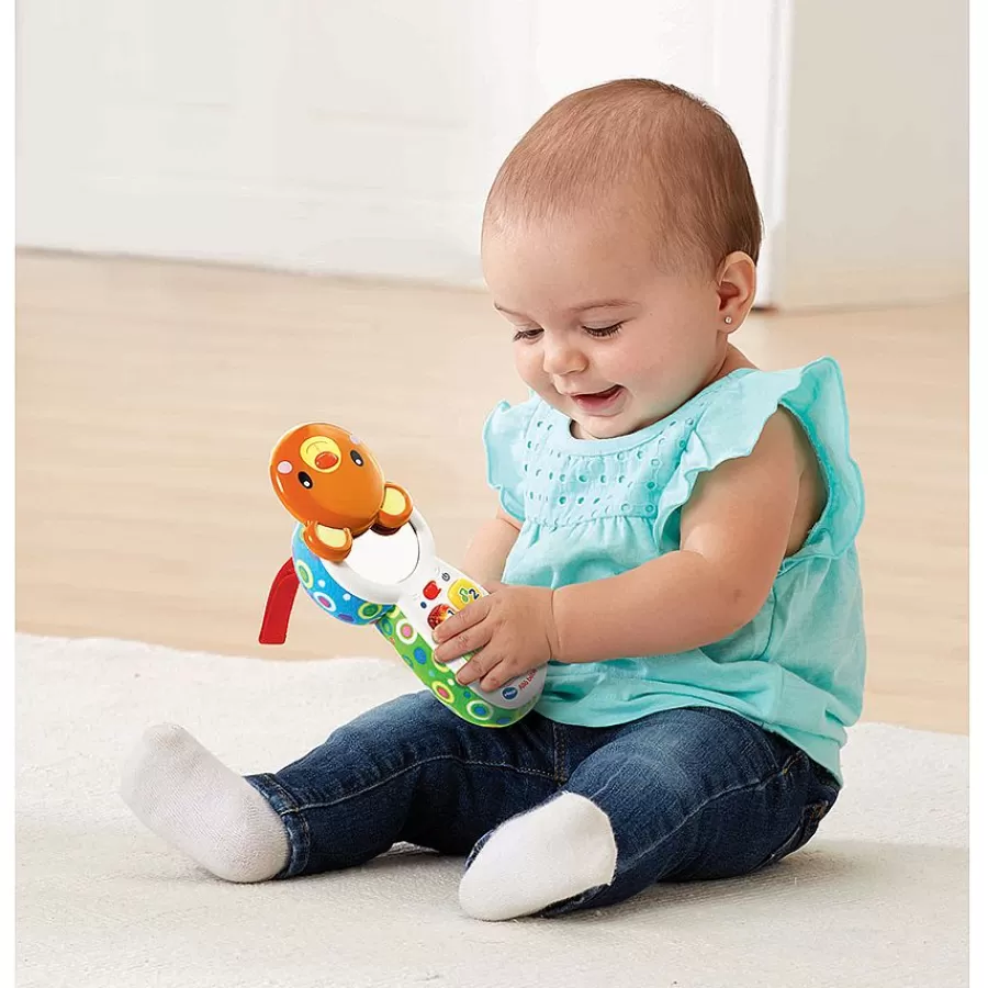 Telephones Et Telecommandes Bebe-VTech Baby Allo Bebe Surprises Brun