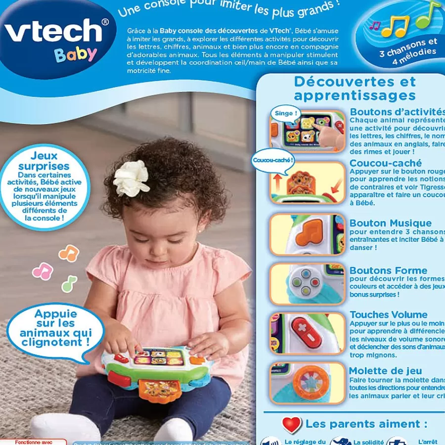 Ordis Et Tablettes Pour Bebe-VTech Baby Baby Console Des Decouvertes