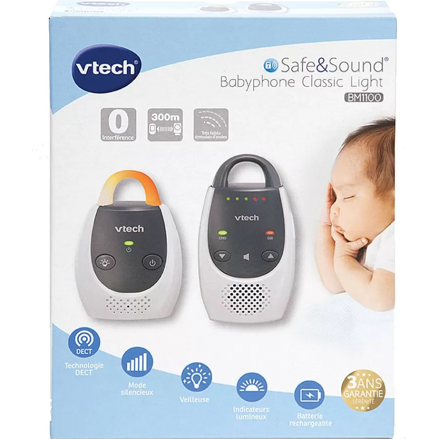 Babyphones-Safe And Sound Babyphone Audio Classic Light Bm 1100 - Ecoute-Bebe Audio