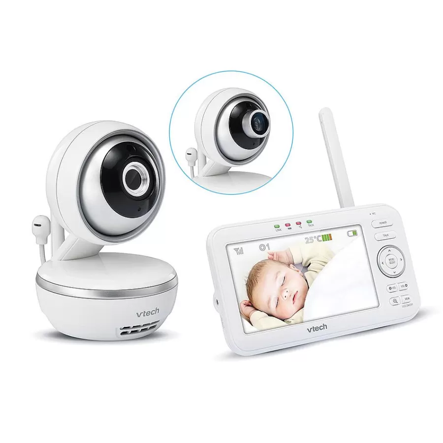 Babyphones-Safe And Sound Babyphone Camera Haute Definition - Ecoute-Bebe Video Avec Ecran