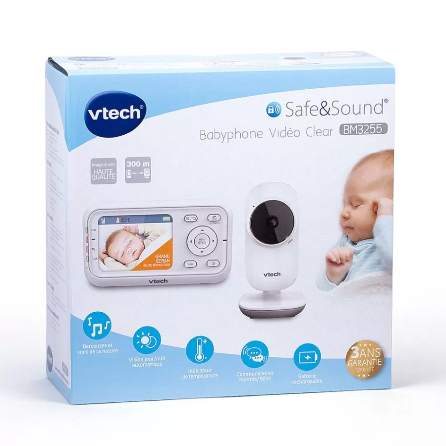 Babyphones-Safe And Sound Babyphone Camera Video Bm3255