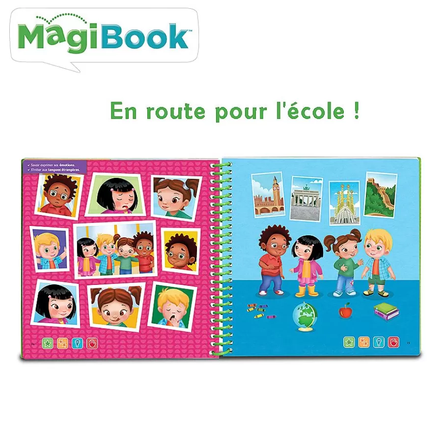 Jeux Pour Apprendre A Lire, Compter, Ecrire-Magibook En Route Pour L'Ecole