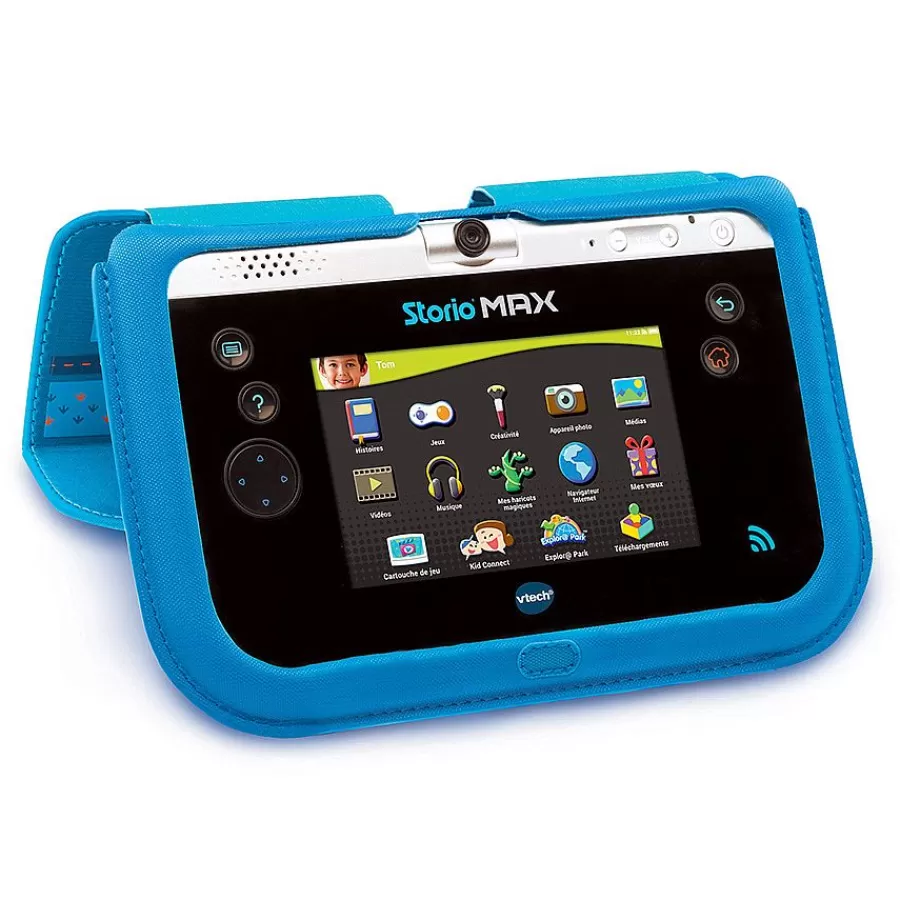 Tablettes Enfant-Storio Etui 5' Bleu - Protege Ecran Tablette