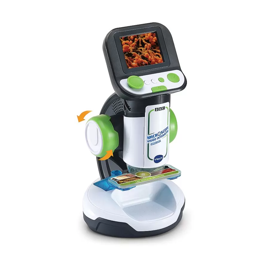 Jouets Scientifiques-VTech Genius Xl - Microscope Video Interactif