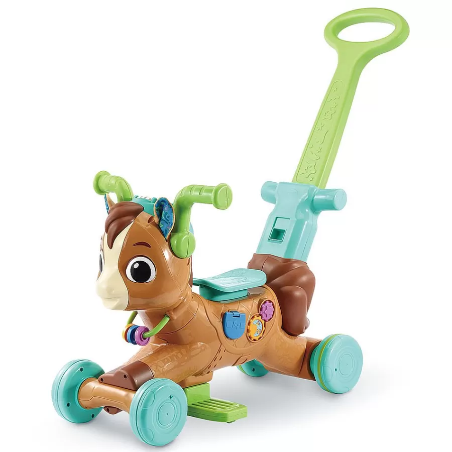 Porteurs, Trotteurs-VTech Baby Joey, Mon Porteur Trotti-Magique (5 En 1)