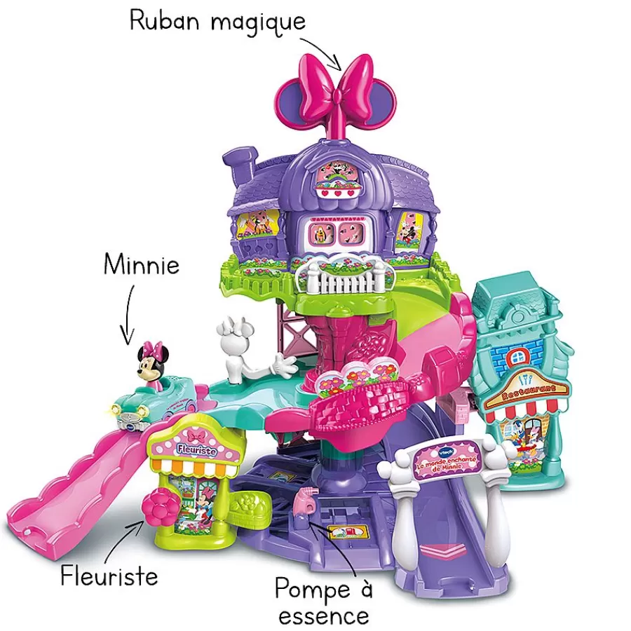 Voitures Jouets Garages Et Circuits-Tut Tut Bolides Jouet Garage De Minnie -