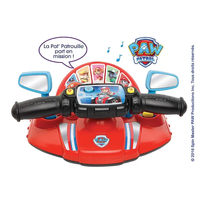 Pat'Patrouille, Peppa Pig, Bluey-VTech Jouet Pat'Patrouille Guidon Super Pilote Interactif