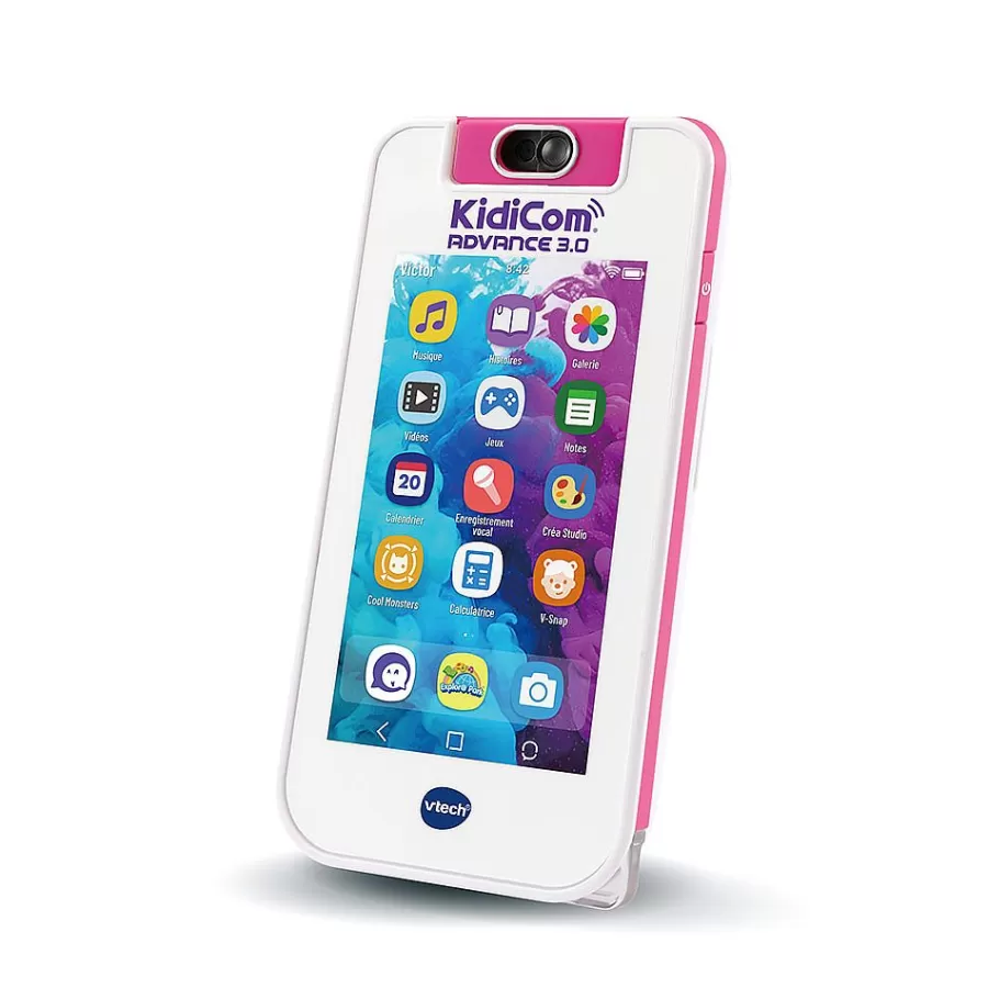 Portable Enfant-Kidicom Advance 3.0 Blanc/Rose