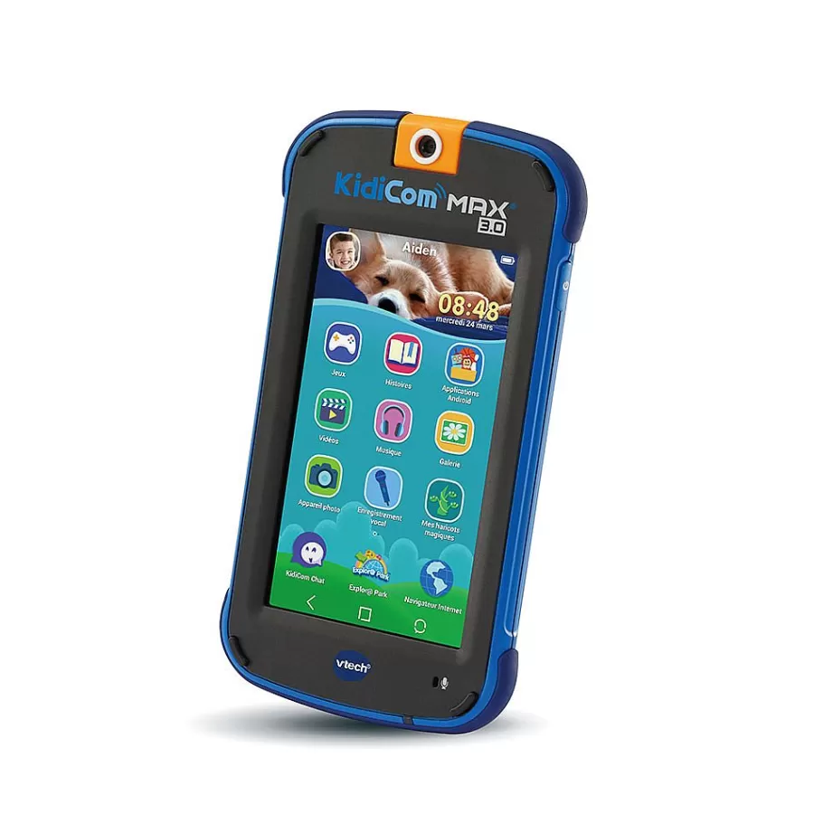 Portable Enfant-Kidicom Max 3.0 Bleu - Portable Securise Enfant