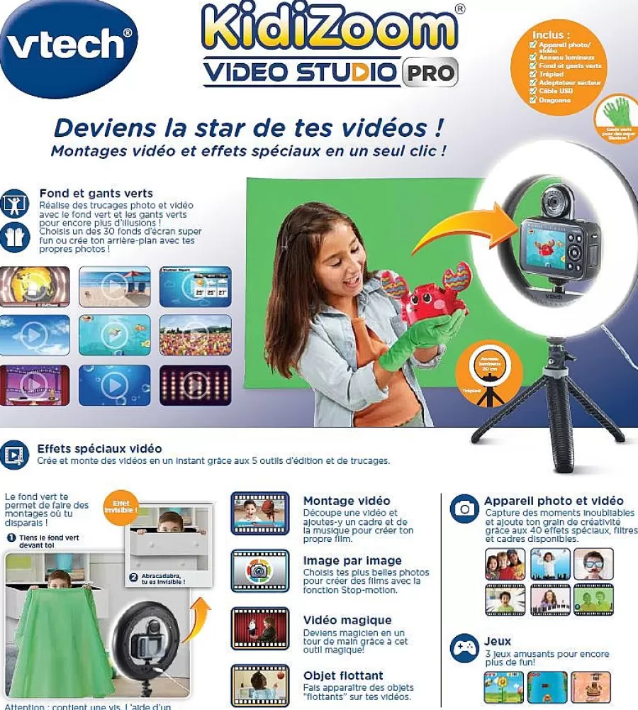 Appareils Photos / Camera Enfant-Kidizoom Video Studio Pro