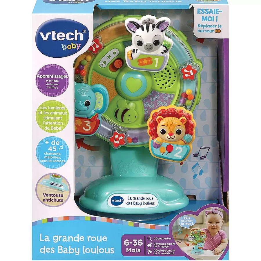 Hochets Et Petits Jouets-VTech Baby La Grande Roue Des Baby Loulous