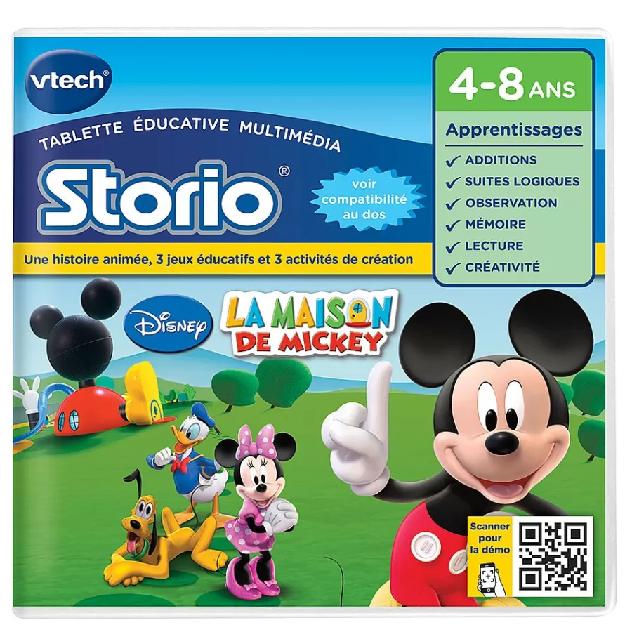 Jeux Pour Tablette Enfant-Storio La Maison De Mickey - Cartouche De Jeu