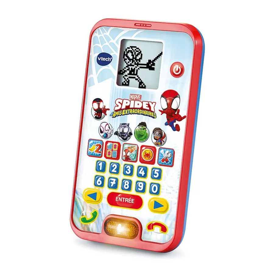 Pat'Patrouille, Peppa Pig, Bluey-VTech Le Smartphone Educatif De Spidey