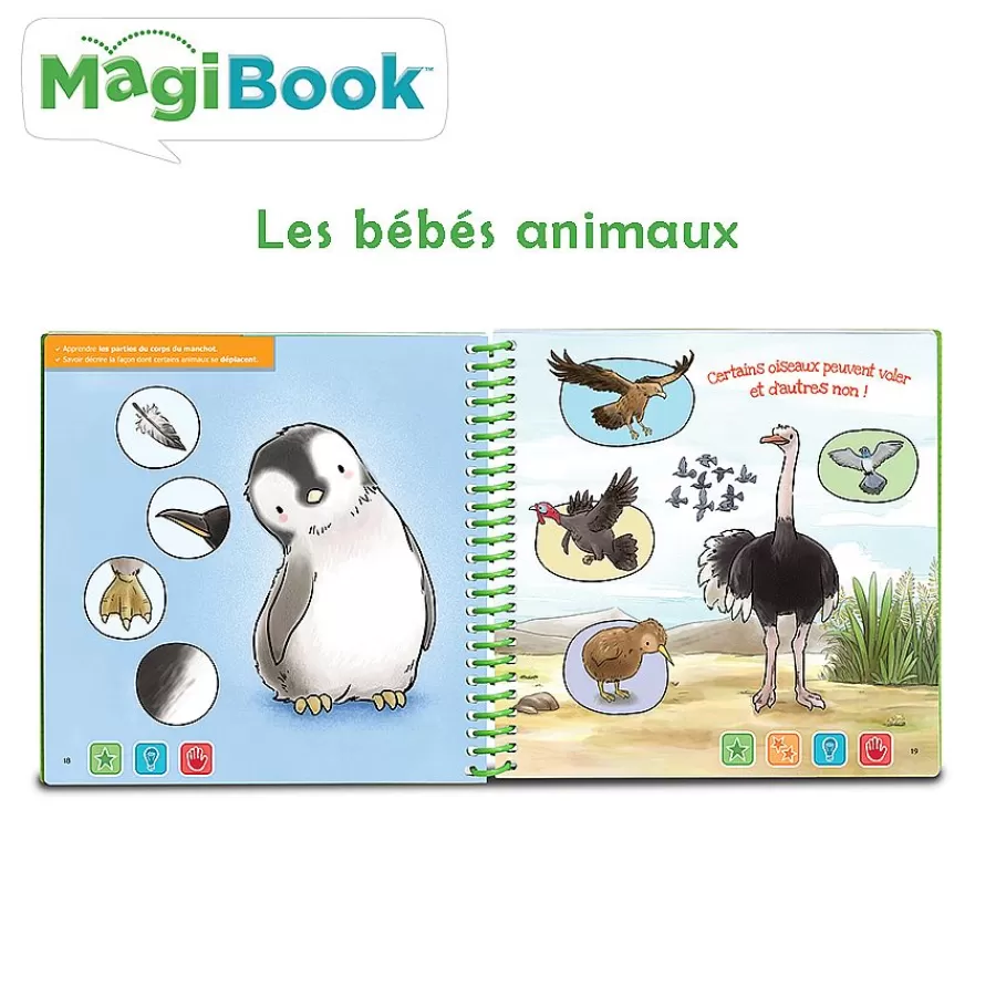 Jeux Pour Apprendre A Lire, Compter, Ecrire-Magibook Les Bebes Animaux