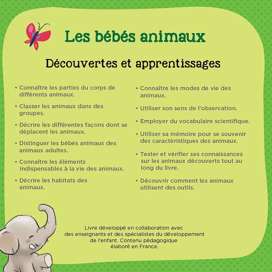 Jeux Pour Apprendre A Lire, Compter, Ecrire-Magibook Les Bebes Animaux