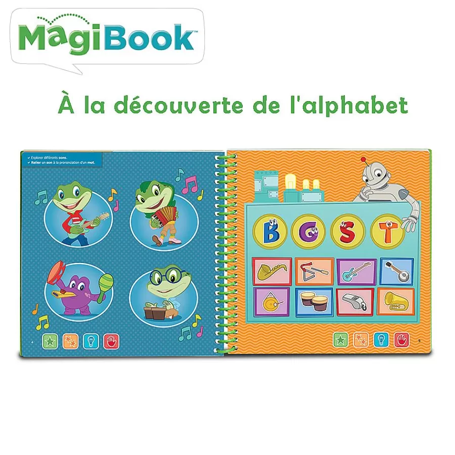 Jeux Pour Apprendre A Lire, Compter, Ecrire-Magibook Livre Educatif Alphabet - Livre - Vtech