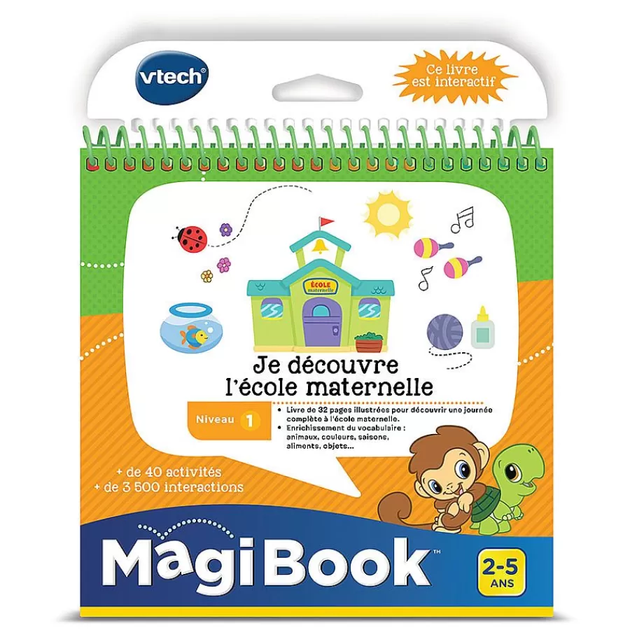 Jeux Pour Apprendre A Lire, Compter, Ecrire-Magibook Livre Educatif Ecole Maternelle - Livre - Vtech