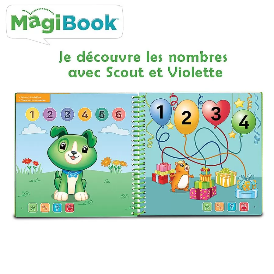 Jeux Pour Apprendre A Lire, Compter, Ecrire-Magibook Livre Interactif Apprentissage Des Nombres - Livre - Vtech