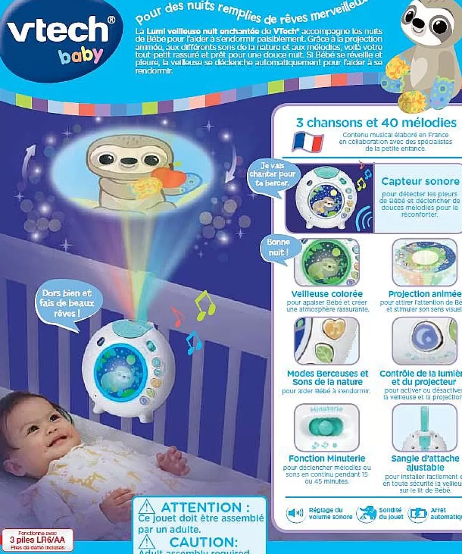 Veilleuses Et Mobiles Bebe-VTech Baby Lumi Veilleuse Nuit Enchantee