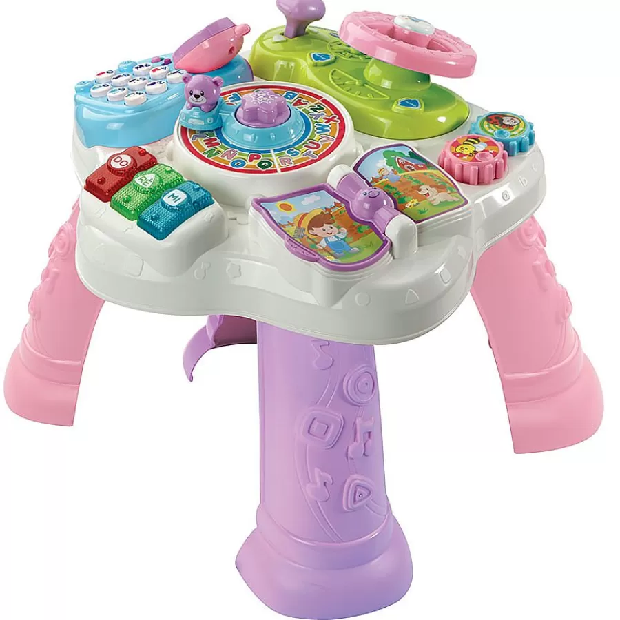 Tables D'Activites-VTech Baby Ma Table D'Activites Bilingue (Rose)