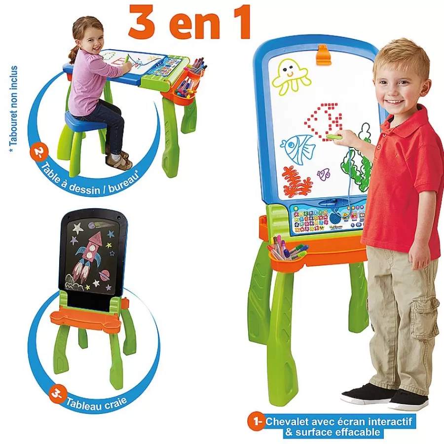 Bureaux Et Chevalets Enfant-VTech Magi Chevalet Interactif 3 En 1