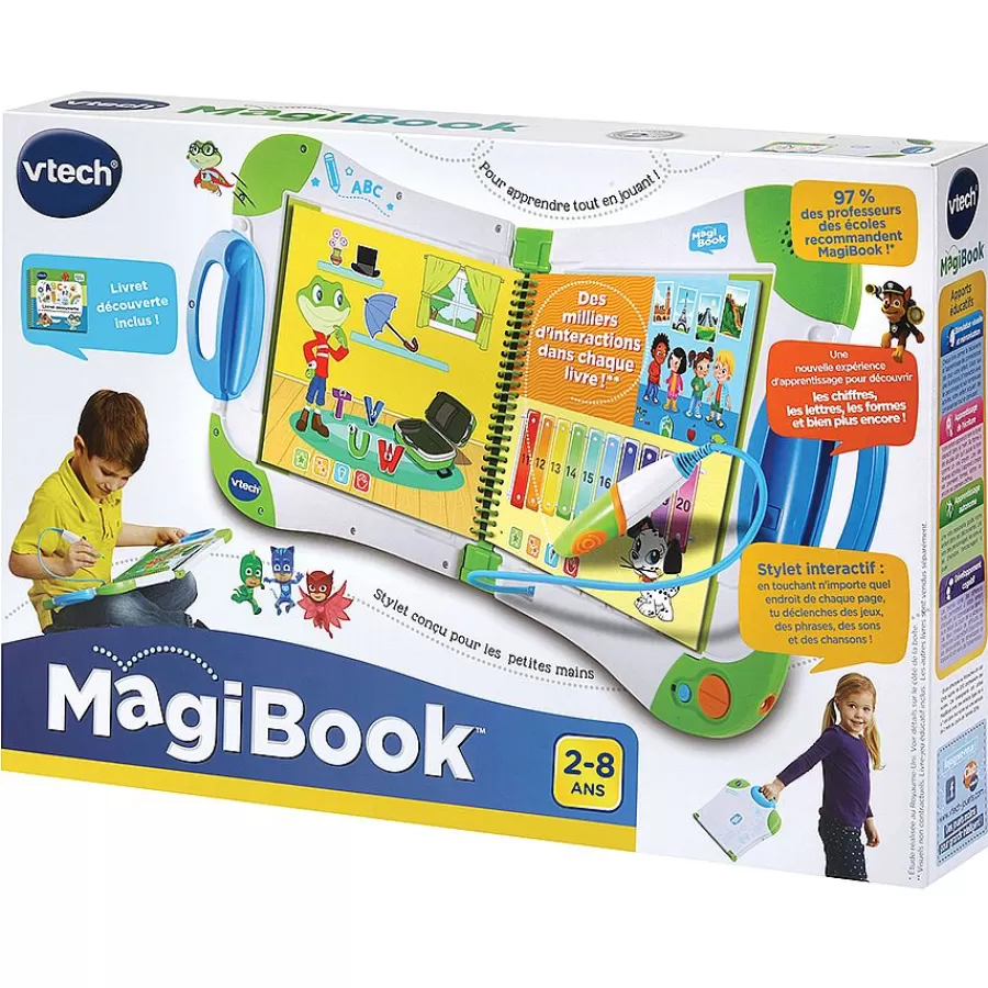 Jeux Pour Apprendre A Lire, Compter, Ecrire-Magibook Starter Pack - Vert