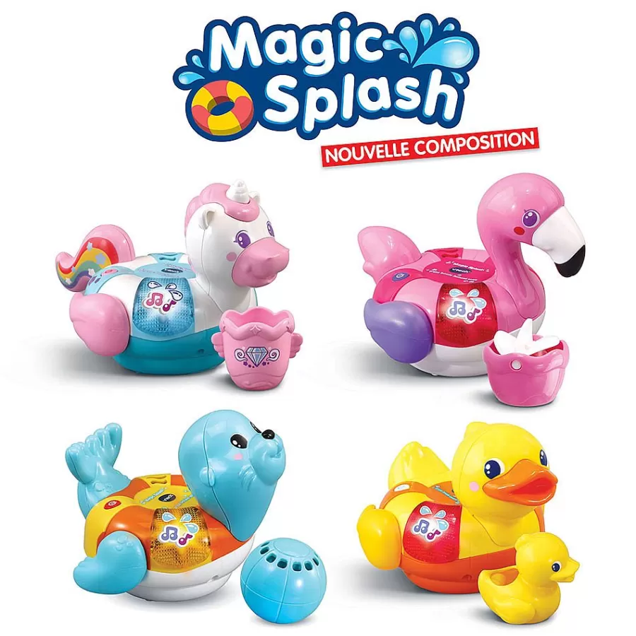 Jouet De Bain-VTech Baby Magic'Splash - P'Tites Bouees Animaux