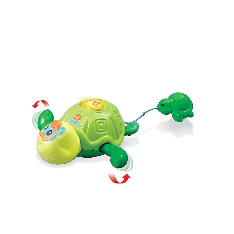 Jouet De Bain-VTech Baby Maman Tortue Et Son Bebe Nageur - Jouet De Bain