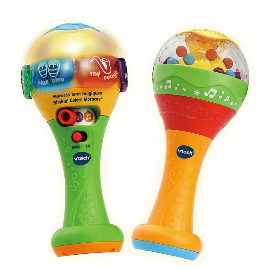 Instruments De Musique-VTech Baby Maracas Lumi Magiques - Jouet Musical