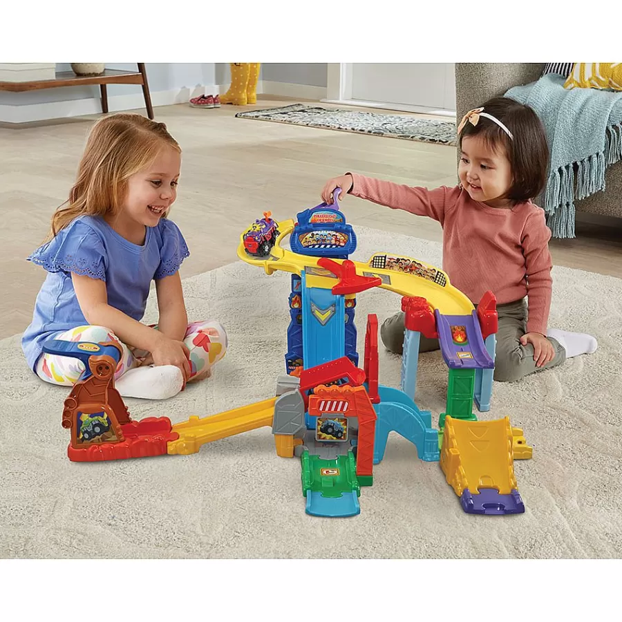 Voitures Jouets Garages Et Circuits-Tut Tut Bolides Maxi Circuit Cascades -