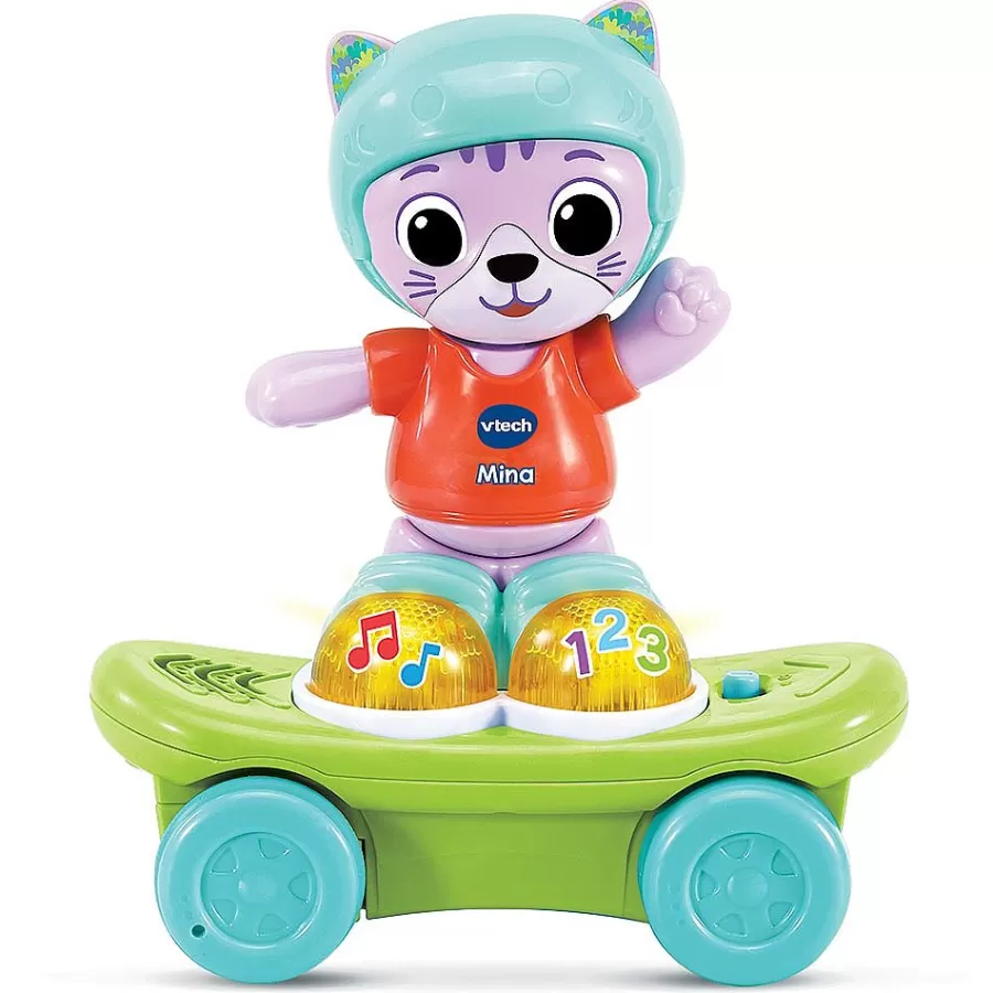 Vehicules Et Jouets Roulants-VTech Baby Mina, Mon Chat Rouli'Golo