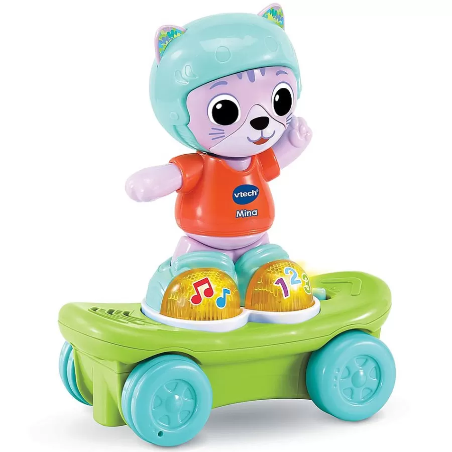 Vehicules Et Jouets Roulants-VTech Baby Mina, Mon Chat Rouli'Golo