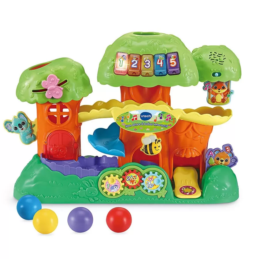 Balles, Toupies Et Cubes-VTech Mon Arbre A Balles Interactif