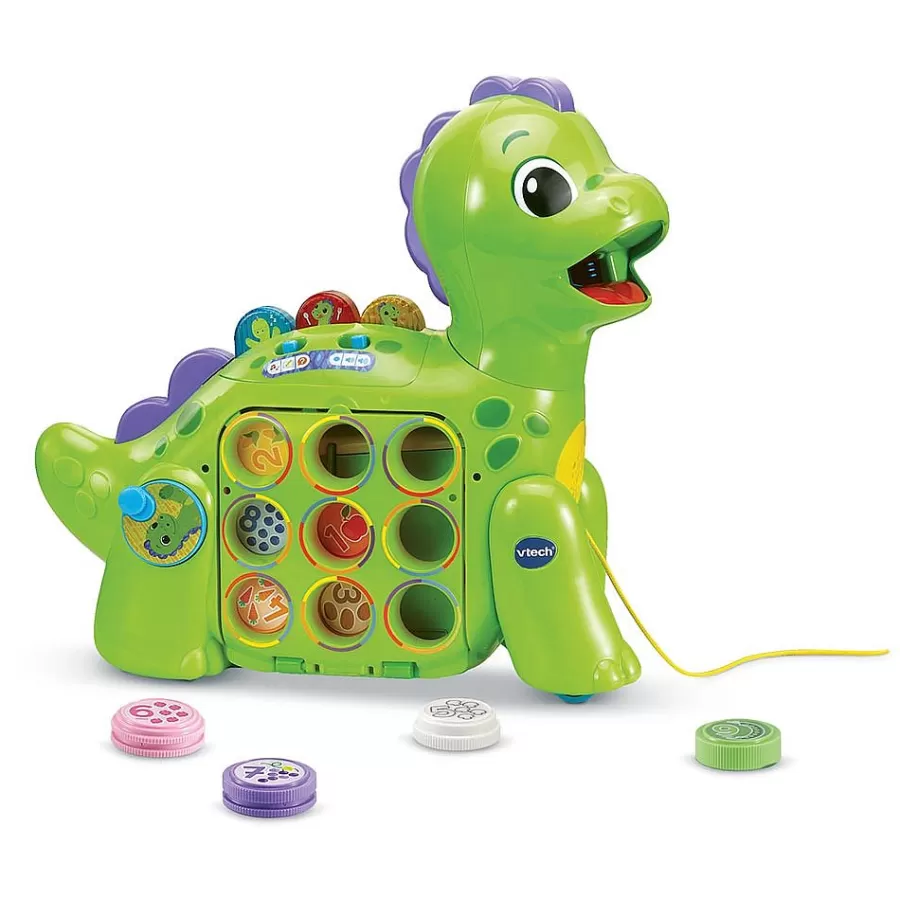 Animaux Interactifs-VTech Mon Dino Apprenti Glouton