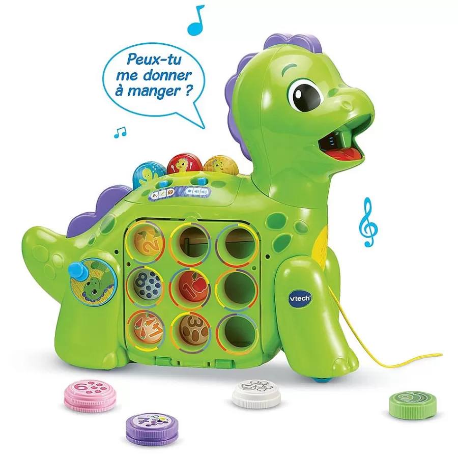 Animaux Interactifs-VTech Mon Dino Apprenti Glouton