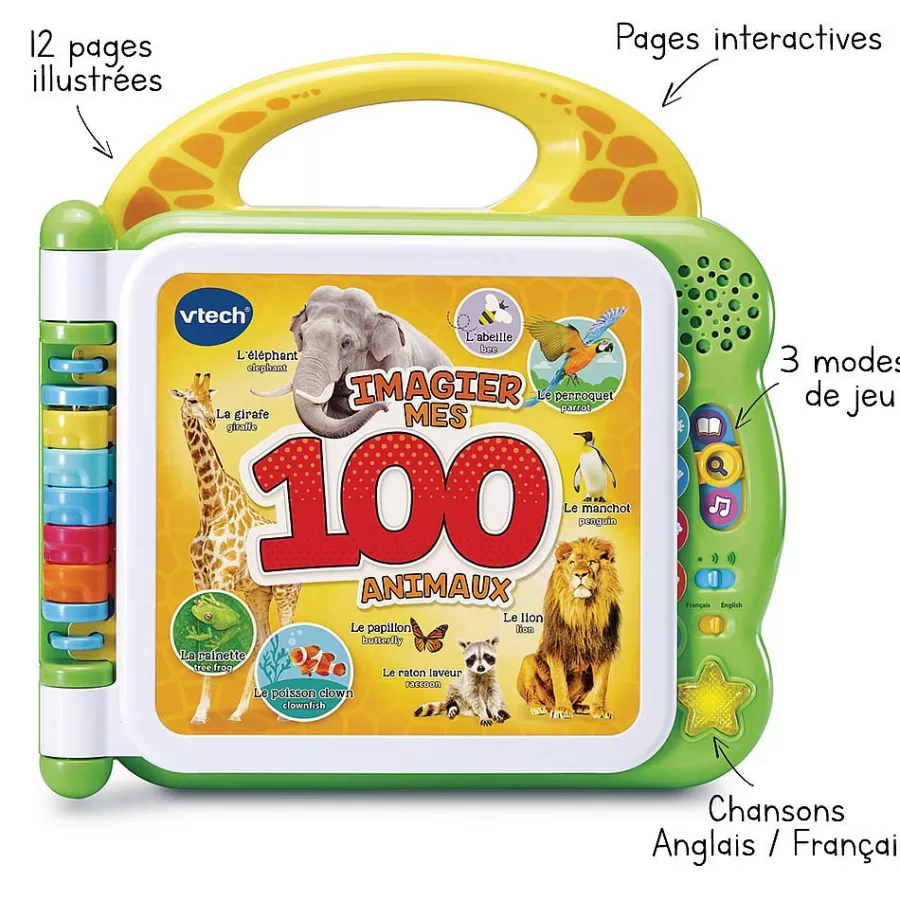 Livres Pour Bebe-VTech Baby Mon Imagier Des Animaux Bilingue