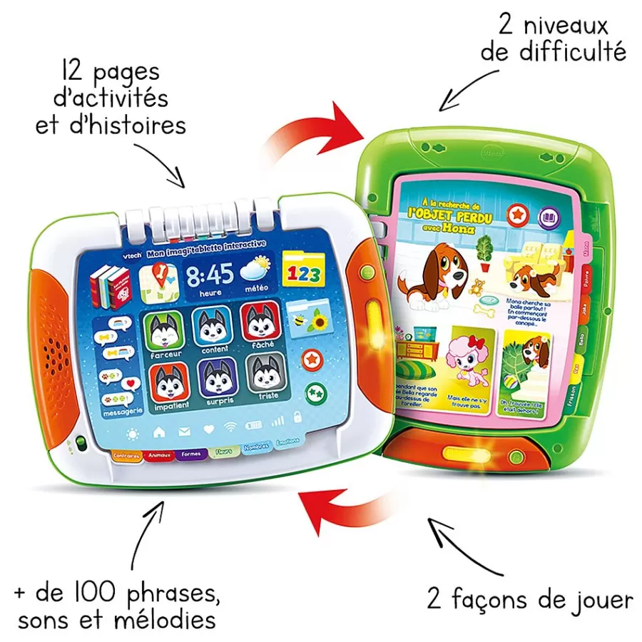 Livres Pour Bebe-VTech Baby Mon Imagi'Tablette Interactive