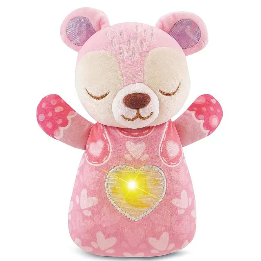 Peluches Et Doudous-VTech Baby Mon Ourson Lumi Dodo Rose