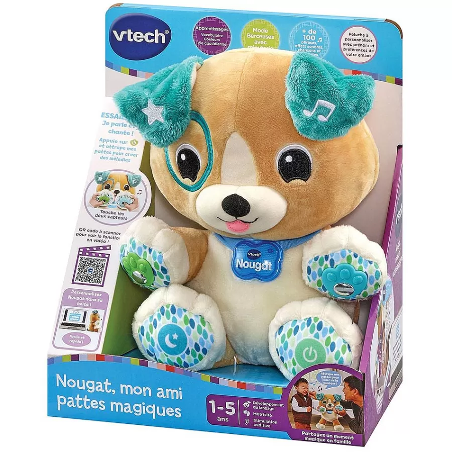 Animaux Interactifs-VTech Nougat, Mon Ami Pattes Magiques