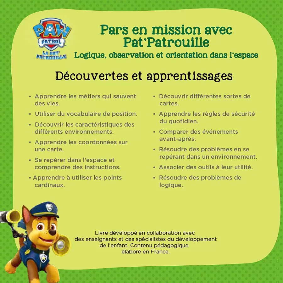 Jeux Pour Apprendre A Lire, Compter, Ecrire-Magibook Pars En Mission Avec Pat' Patrouille