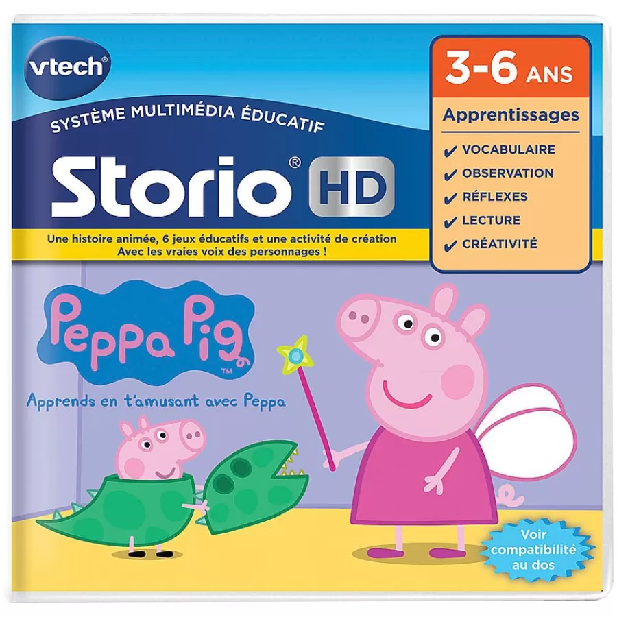 Jeux Pour Tablette Enfant-Storio Peppa Pig - Cartouche De Jeu