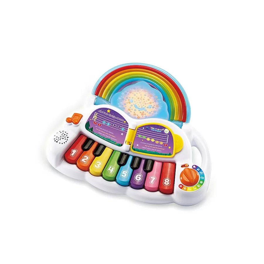 Instruments De Musique-VTech Baby Piano Arc En Ciel Lumi Magique - Piano Pour Bebe