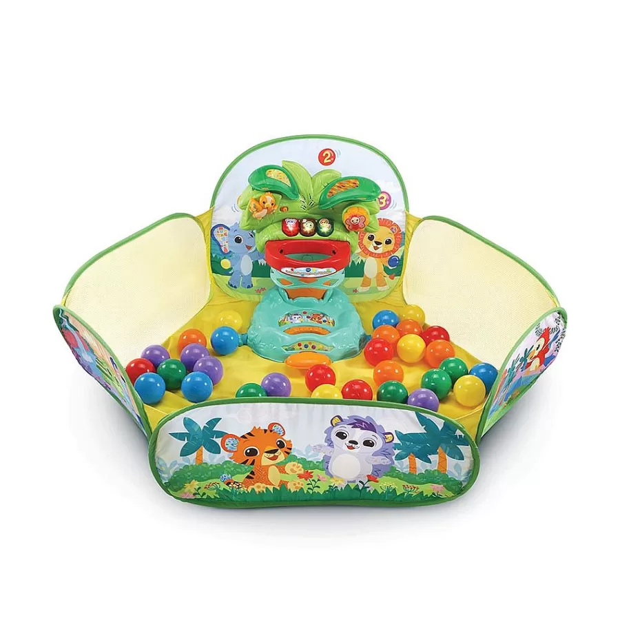 Balles, Toupies Et Cubes-VTech Baby Piscine A Balles Interactive Des P'Tits Loulous