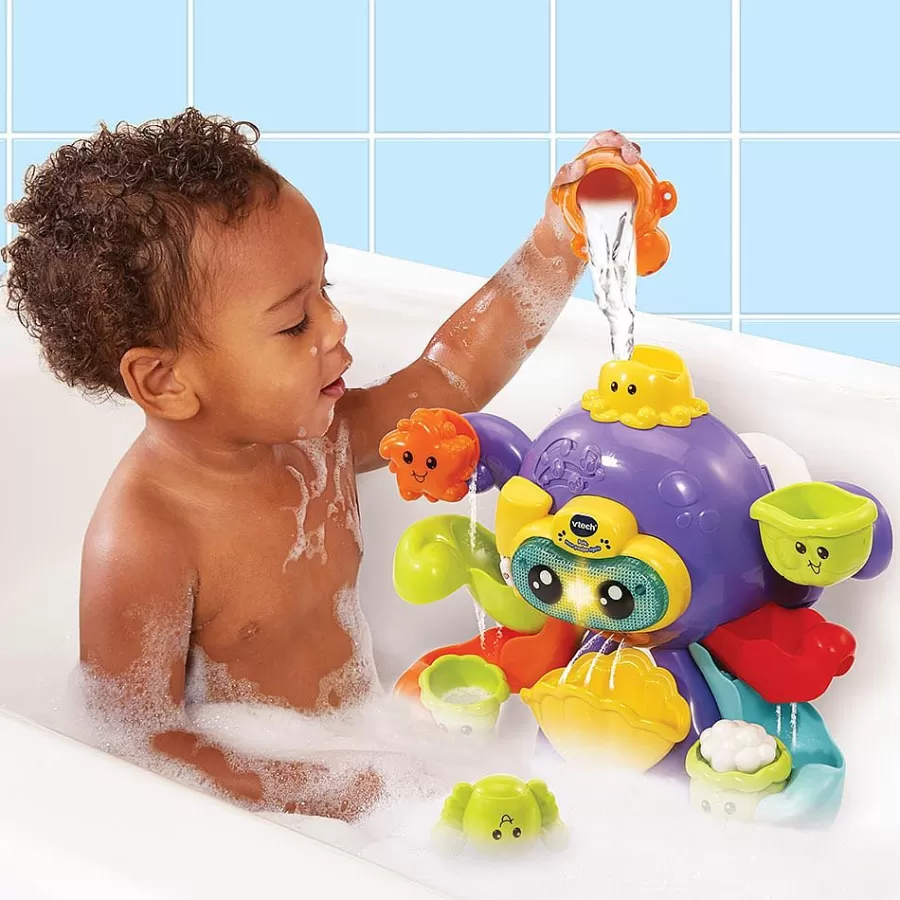 Jouet De Bain-VTech Baby Polo, Mon Poulpe Rigolo