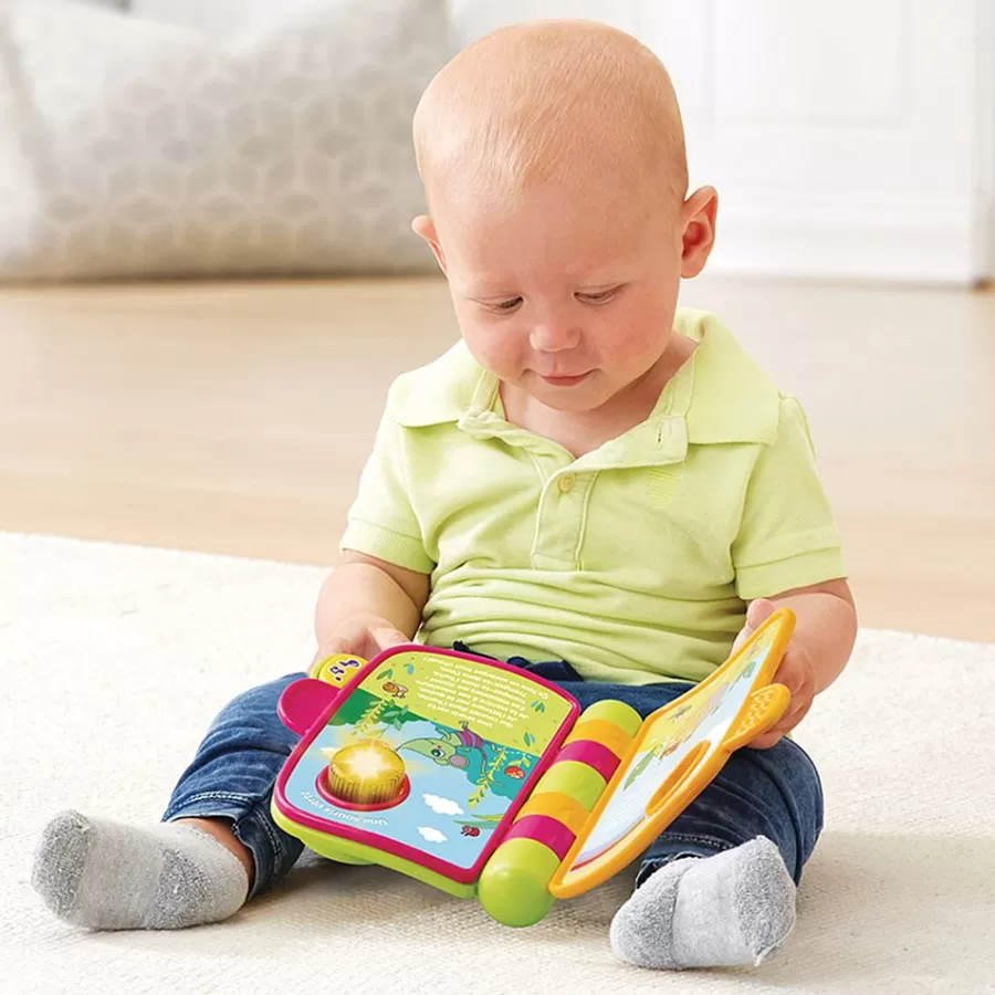 Livres Pour Bebe-VTech Baby P'Tit Livre Enchante - Mes Premieres Comptines