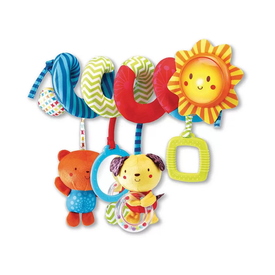 Jouets Pour Siege Auto Et Poussette-VTech Baby Spirale Musicale Des P'Tits Copains - Hochet