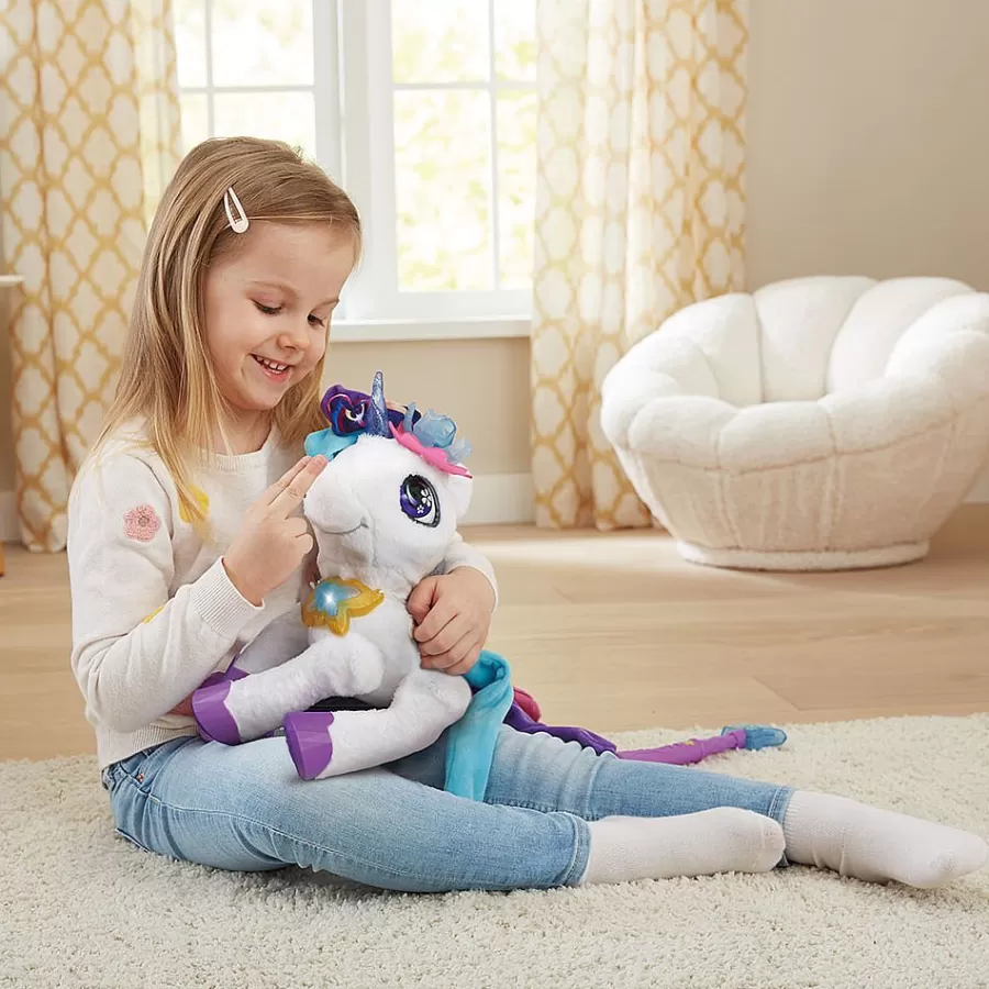 Peluches Et Compagnons Interactifs-Kidi Styla, Ma Licorne Maquillage Magique