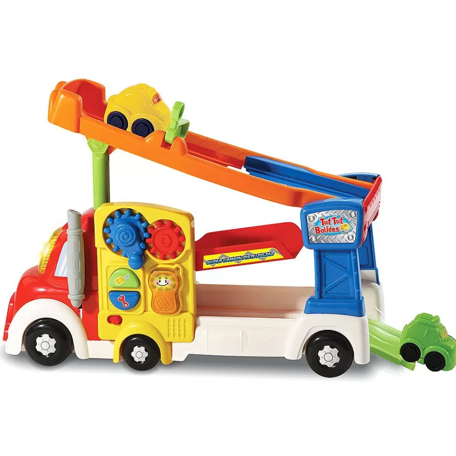 Voitures Jouets Garages Et Circuits-Tut Tut Bolides Super Camion Piste Zig-Zag -