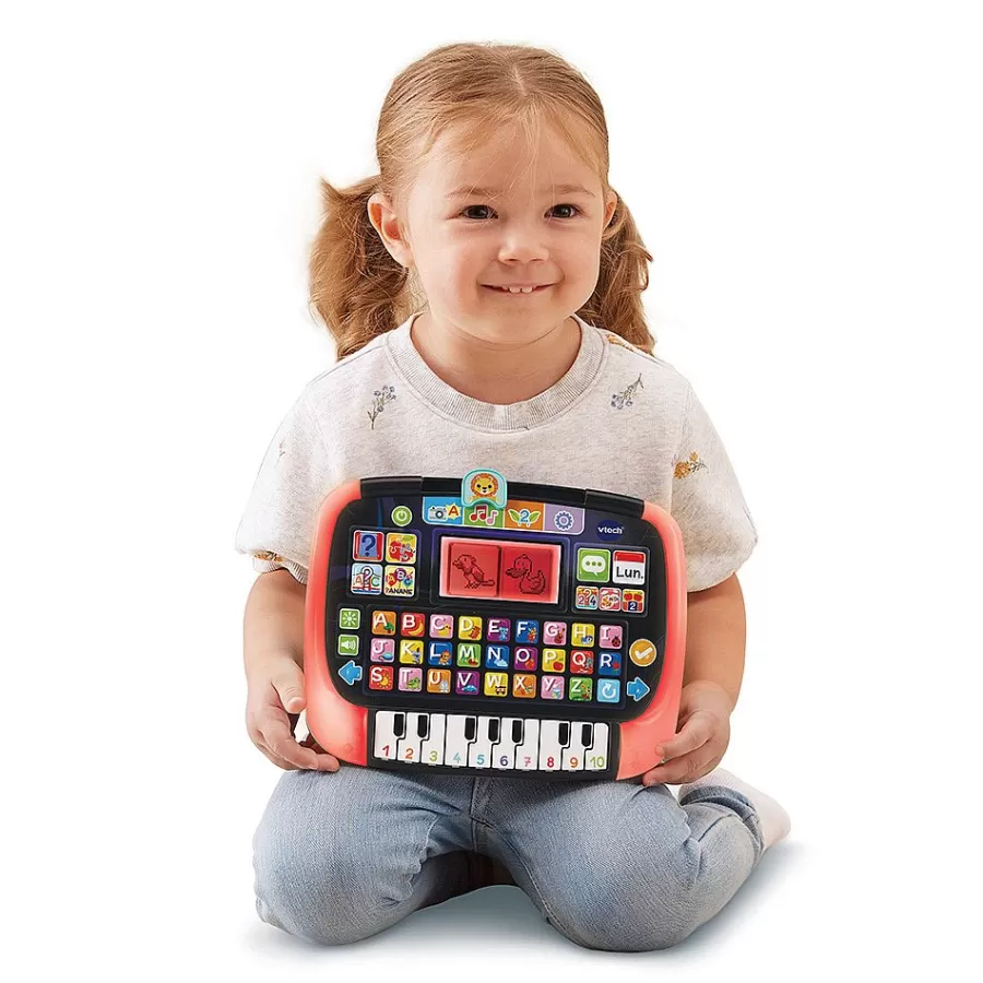 Ordinateurs, Tablettes Et Consoles-VTech Tablette P'Tit Genius Magic Light - Tablette Pour Enfant