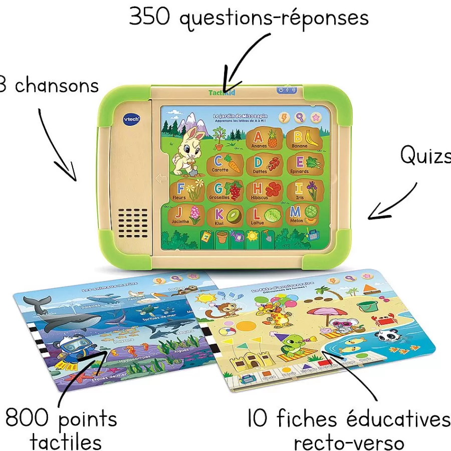 Ordinateurs, Tablettes Et Consoles-VTech Tactikid, Ma Tablette Educative